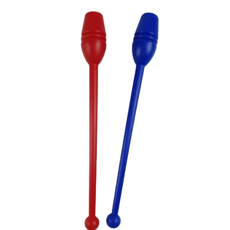 Children Adults Rhythmic Gymnastics RG Sticks Bars Apparatus 45cm Dancing Sports Fitness Equipment Non-tox Plastic