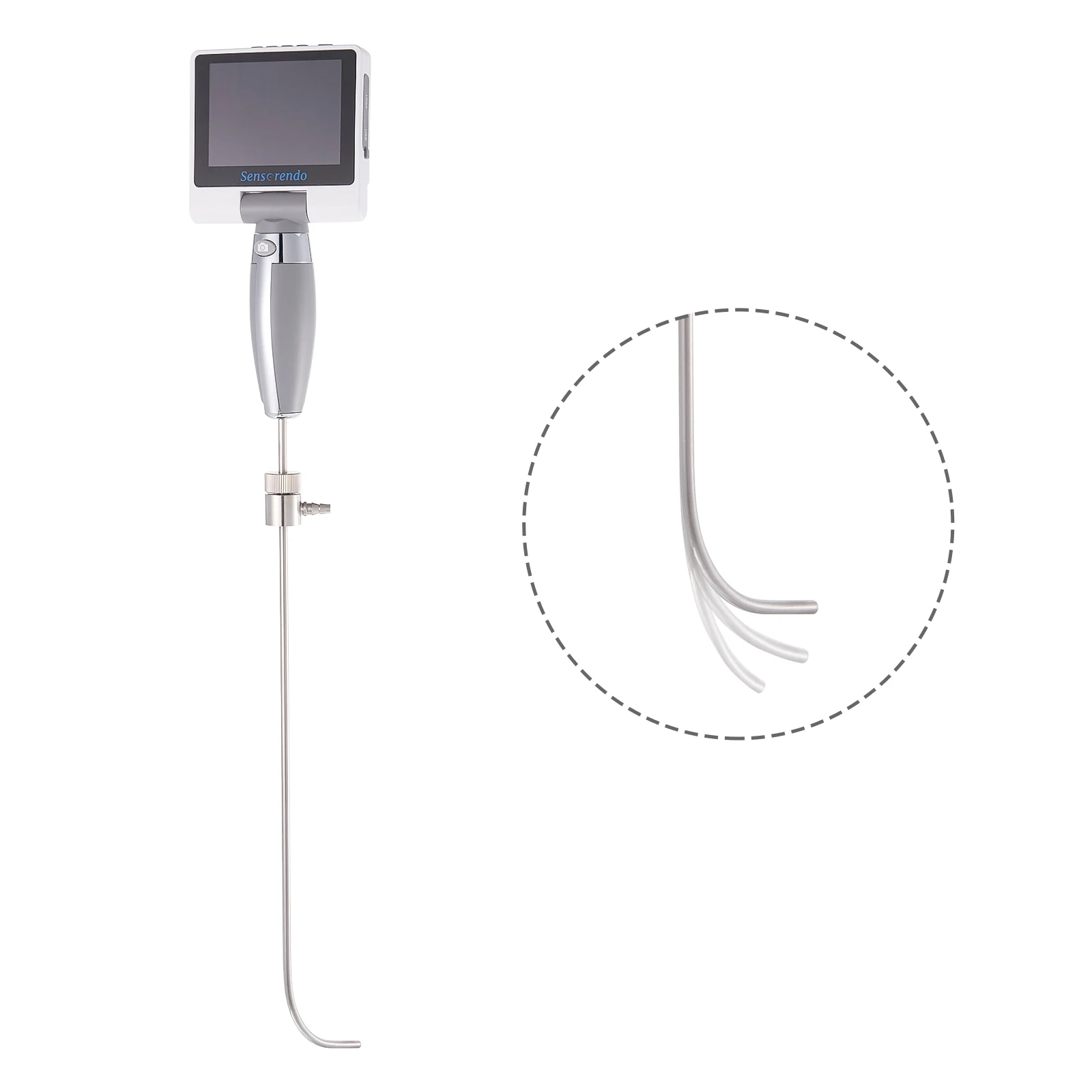 Reusable Portable Soft Intubation Stylet Endotracheal Stylet Lighted Intubation Flexible Laryngoscope