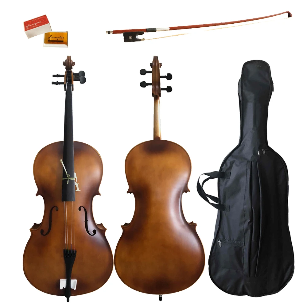 China Factory Wholesale Cheapest Students Cello  4/4 3/4 1/2 1/4 1/8 1/10 ( CP102H)