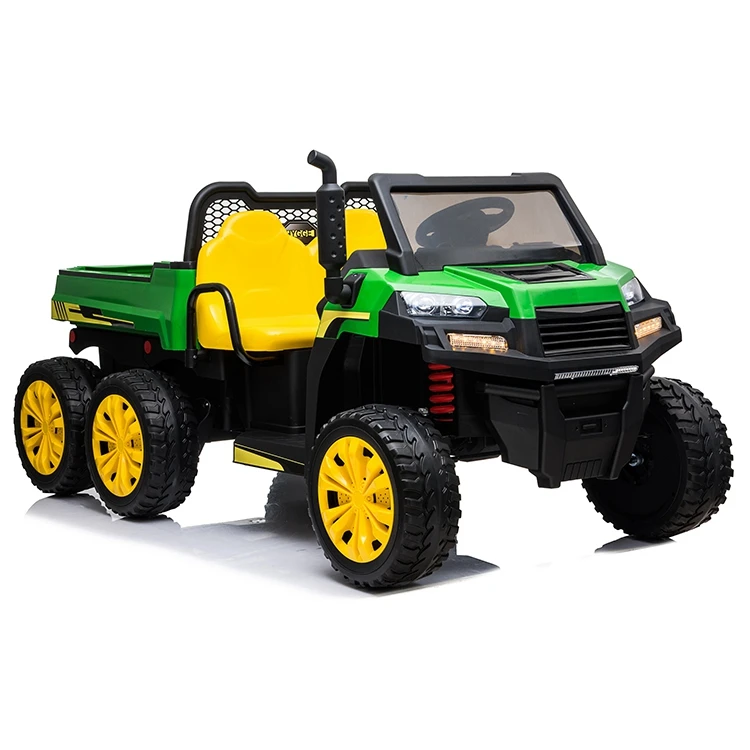 24V Battery 4 Motors 6-wheel Children Electric Toy Ride On Car Tractor