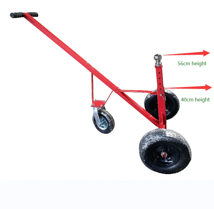 Adjustable Height 40-56cm Heavy Duty Boat Trailer Dolly Cart