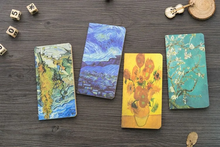 Custom Strong Binding Durable Colorful Hardcover Elastic Band Notebook Diary