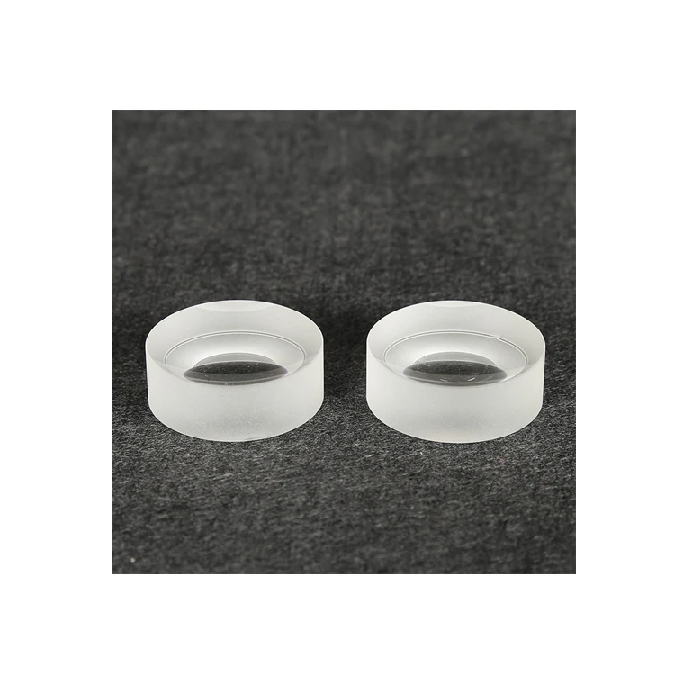 The global sell good quality customized coating fused silica optical glass double concave spherical lens