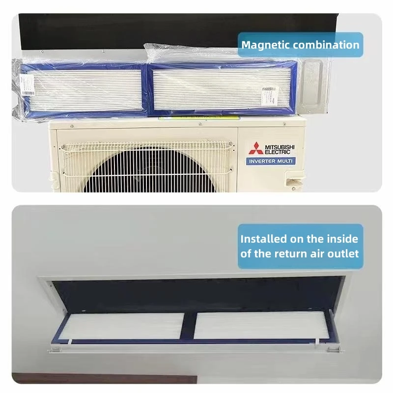 DIY High-efficiency AC Air Mask Filters Replacement for Air Conditioner