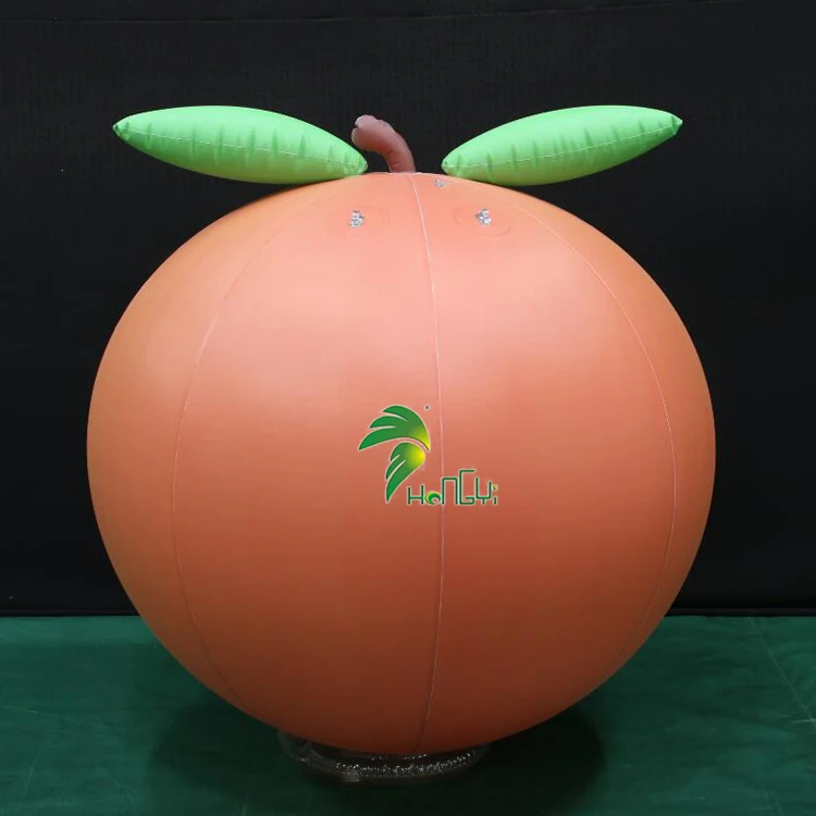 Inflatable Custom Peach Balloon for Decoration Fruit Model Advertising