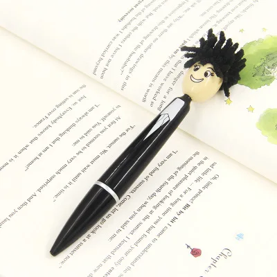 
Wholesale Plastic Ball Pen Custom LOGO Originality Character head modeling Promotional Gift 