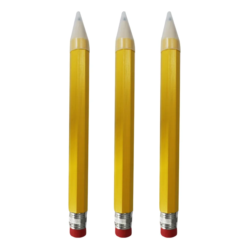 HONGHU giant jumbo pencil gifts pencils with Eraser for children and gifts the art of pencil