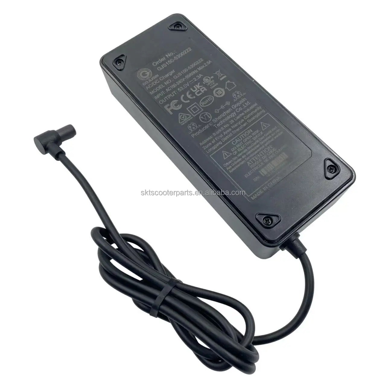 Electric Scooter Charger Battery Power Adapter Eu Standard 53V 2.3A For Xiaomi 4 Ultra electric scooter parts accessories