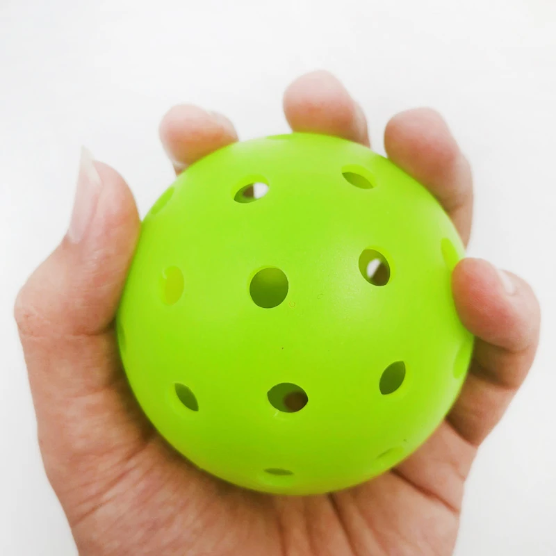 Factory injection molding pickleball 40 hole practice pickleball balls customization pickleball