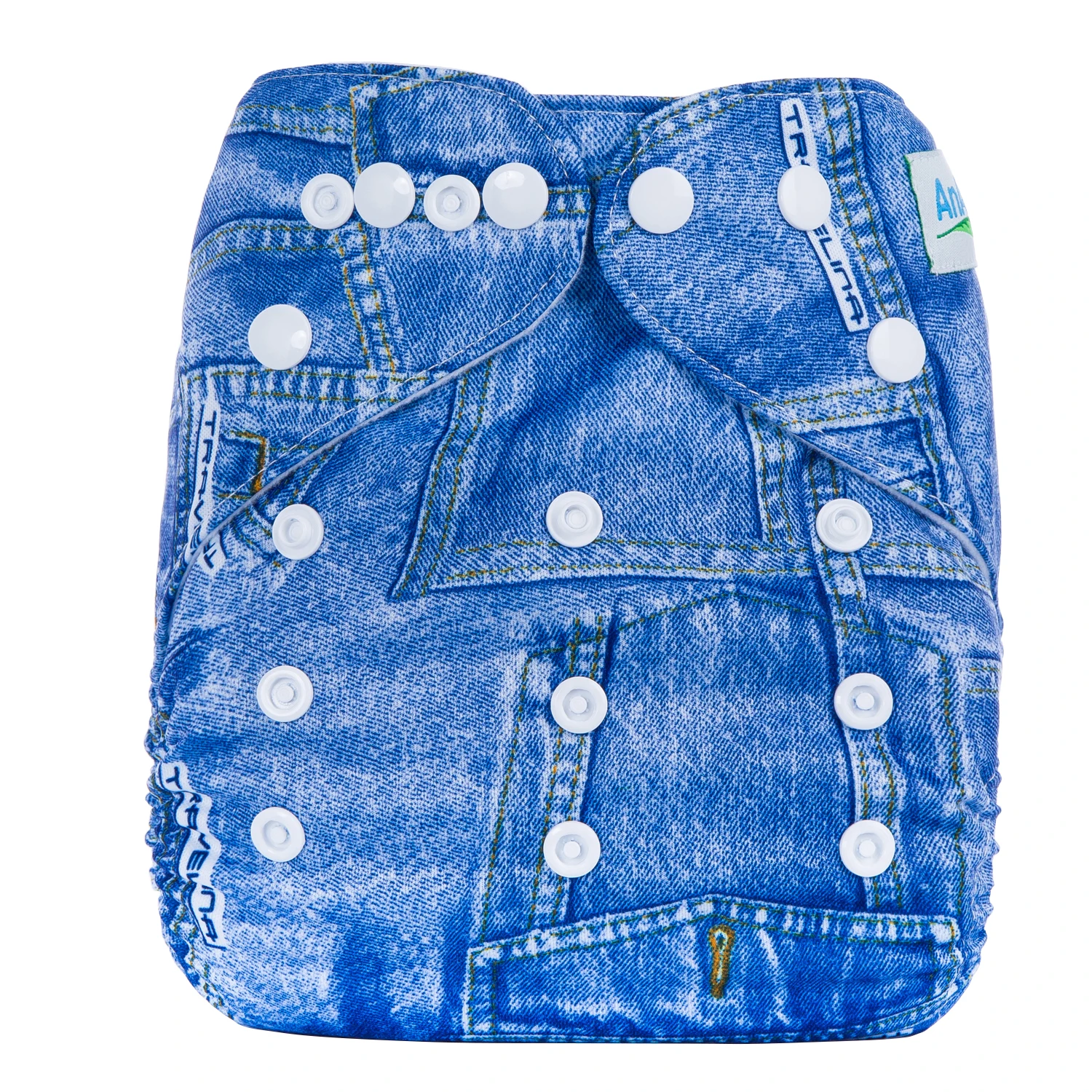 Modern One-Size-Fits-All Pocket Cloth Diaper Reusable Baby Washable Nappies Plain Color OSFA-Modern Cloth Nappies MCN
