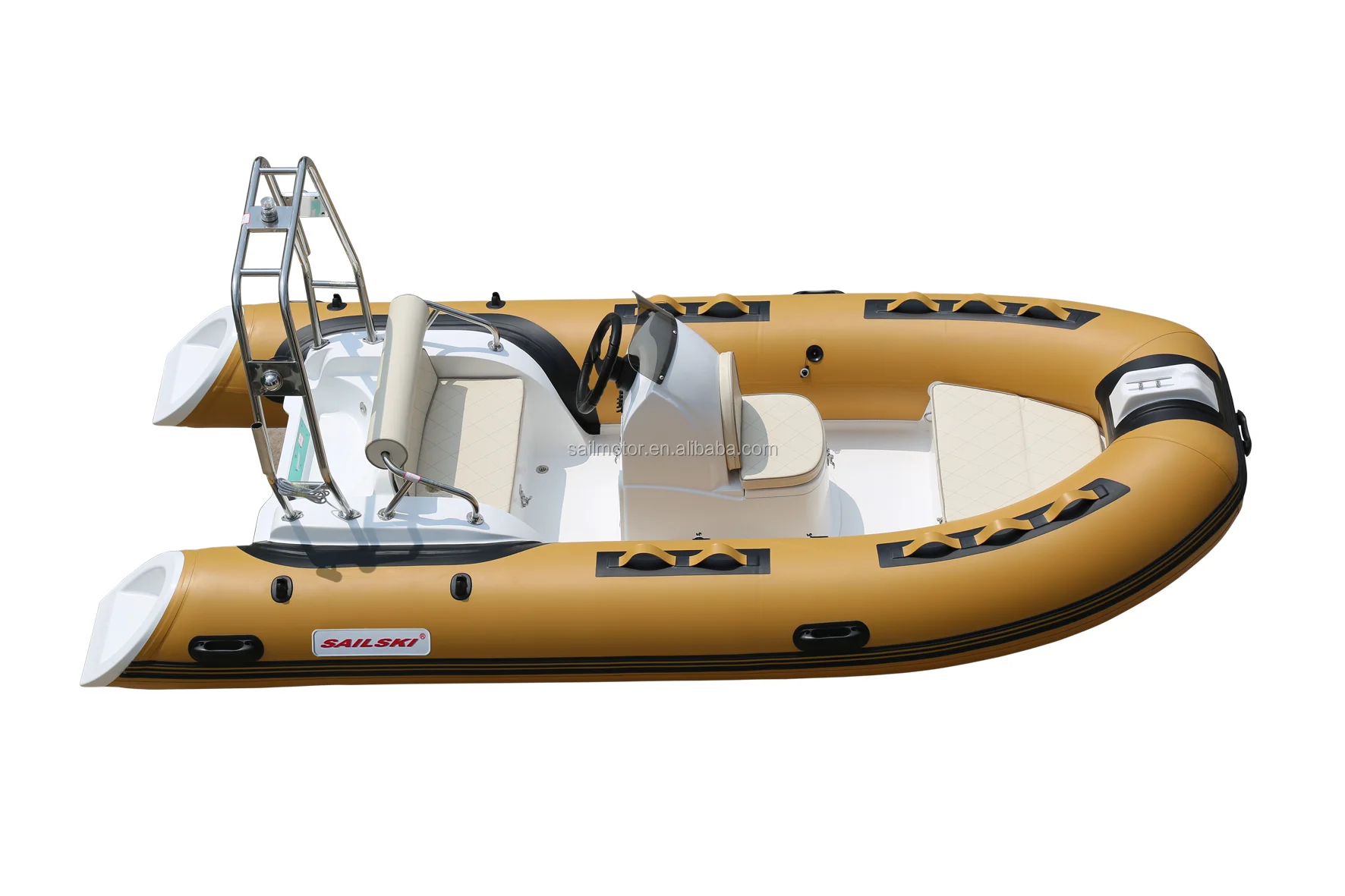 SAILSKI rigid inflatable boats 3.9m with SAIL 30hp/40hp outboard motor