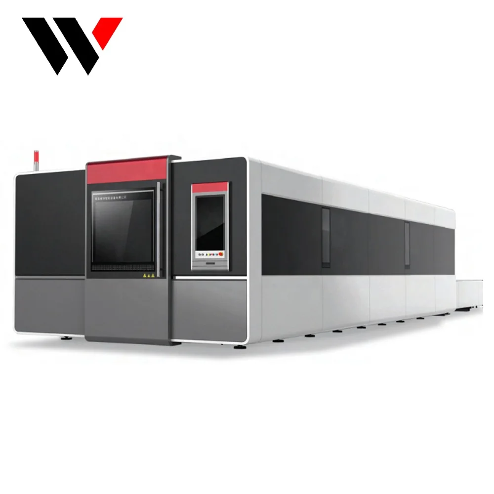 WFSEN 100w 300w 1000w 2000w 6000w CO2 laser engraver cutter machine metal sheet fiber CNC Laser cutting machine
