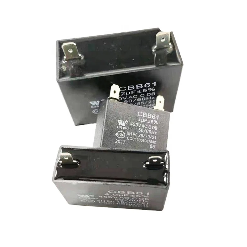 Smart CBB61 Fan Capacitor, Start Capacitor 2��F/450V with 10cm wire Capacitor CBB61