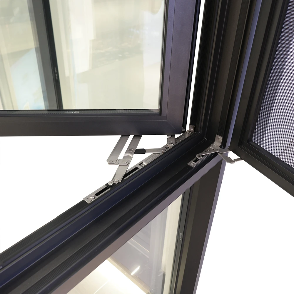 Latest Technique Interior Smart Home Smart Electric Hurricane Impact Casement windows Aluminum Window