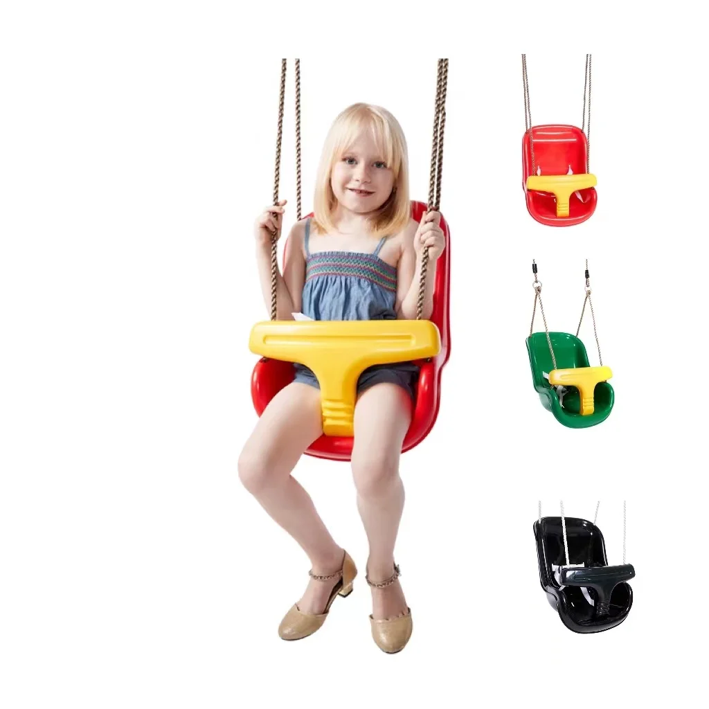 Wholesale Baby Patio Swing Detachable Seat Wearable And Durable Hanging Plastic Swing Toddler