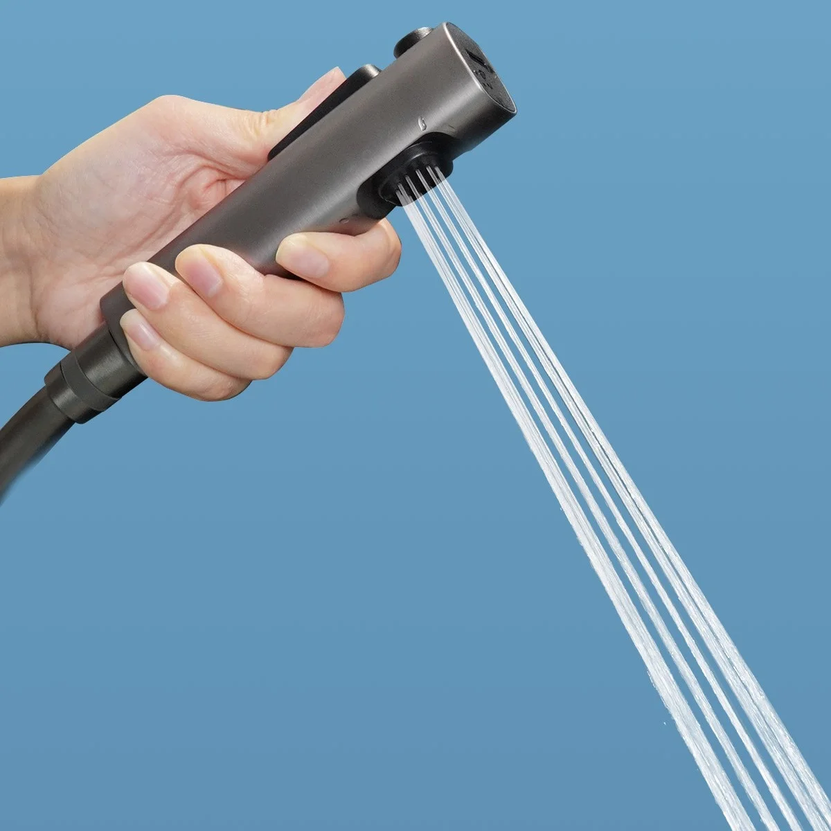 Y12507YQ 59 Single-Current Limit 10-Stage Electroplated H20+AIR Shower Head with Integrated 59 Refined Copper Body Bathroom Use