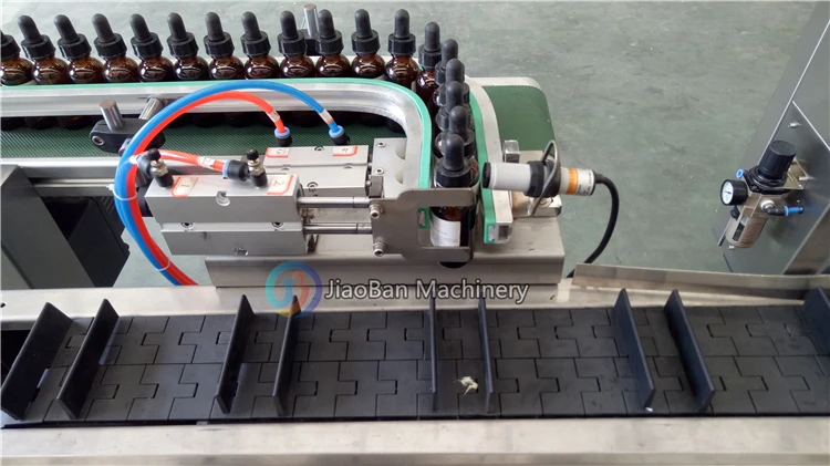e-liquid bottle cartoning machine JB-120WZ automatic small glass essential oil bottle cartoning machine