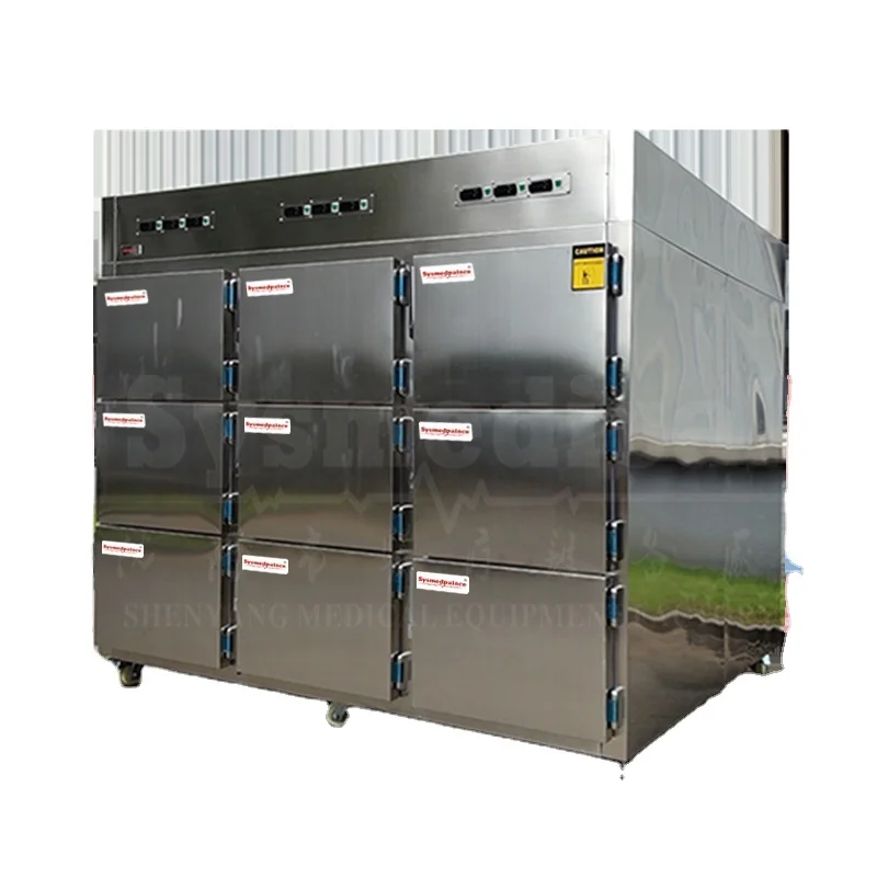 SYSMEDPALACE 1 2 3 4 6 8 9 rooms funeral supplies refrigerator body freezer  mortuary freezer funeral equipment