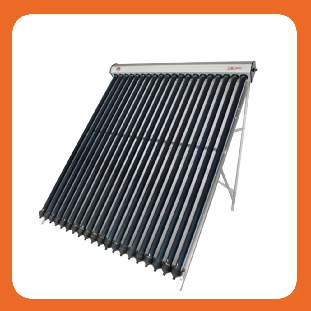 Hot water pool with heat pump split plate pressurized solar water heater system