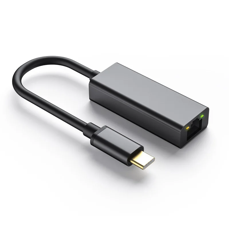  Сетевой адаптер кабель-Переходник USB C Ethernet RJ45 Lan гигабитный сетевой 10/100/1000 Мбит/с поддерживает все устройства типа