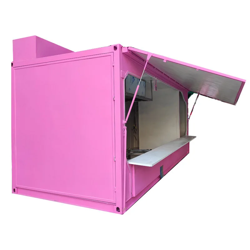 
Outdoor commercial container supermarket container shop shop mobile board house container mobile box removable and customizable 