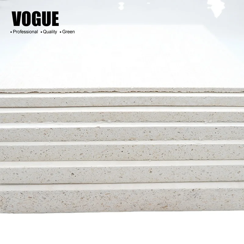 Vogue magnesium oxide board price from china fireproof 4 by 8 drywall fireproof plate