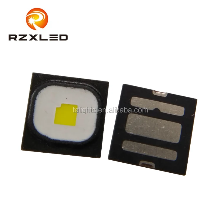 High Power 5W 3535 LED Black Flat LUW Red 620nm 630nm Yellow 588nm 590nm 593nm 595nm 5W Amber Diode For Car Bulb