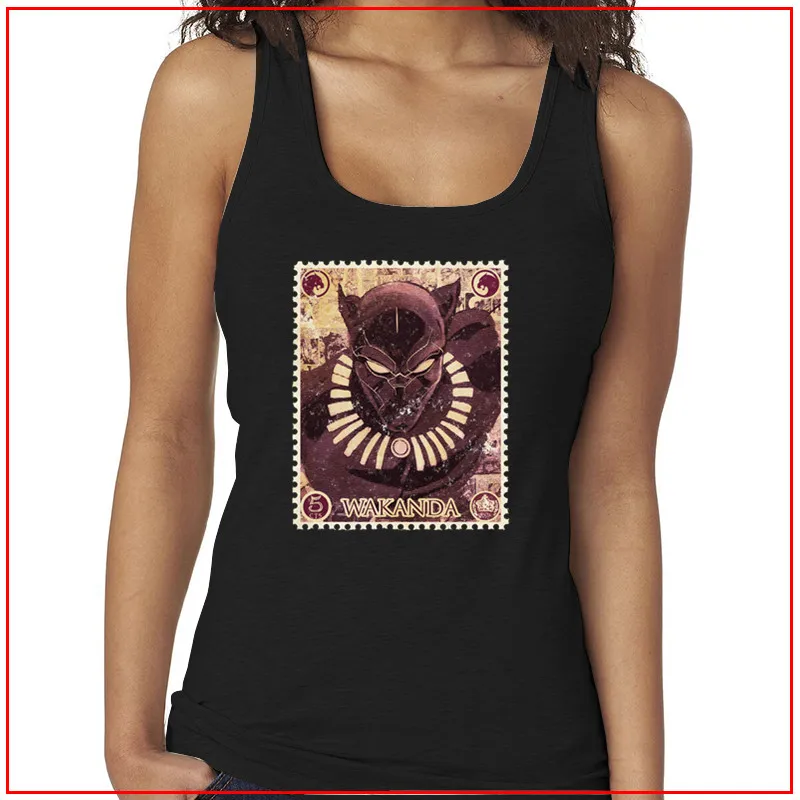 Женские майки, одежда для спортзала, почтовая печать от Afar Black Panther Eid праздничный подарок, бесшовные спортивные шорты 6xl с гоночной спинкой, нет