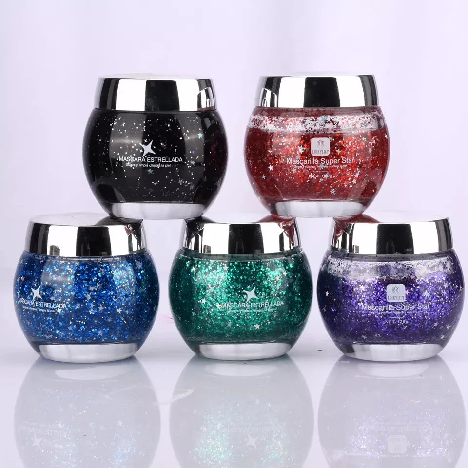 Factory Hot Sale Ladies Anti-aging Wrinkle Whitening Skin Care MASCARILLA SUPER STAR Fical Mask