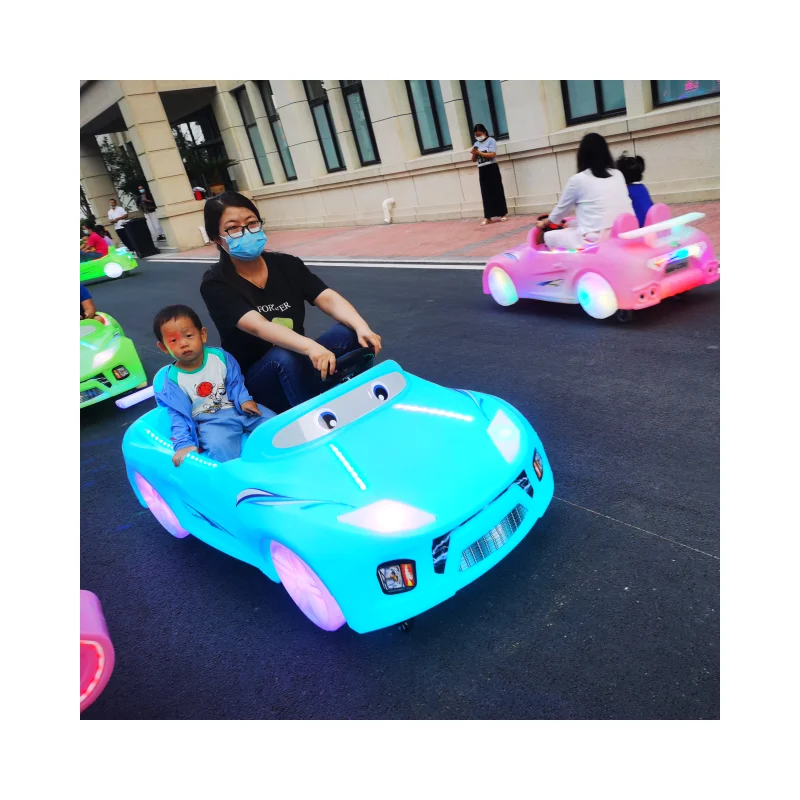 Small Amusement Rides Battery Car Adult Kids Amusement Park Electric Bumper Cars For kids Rental