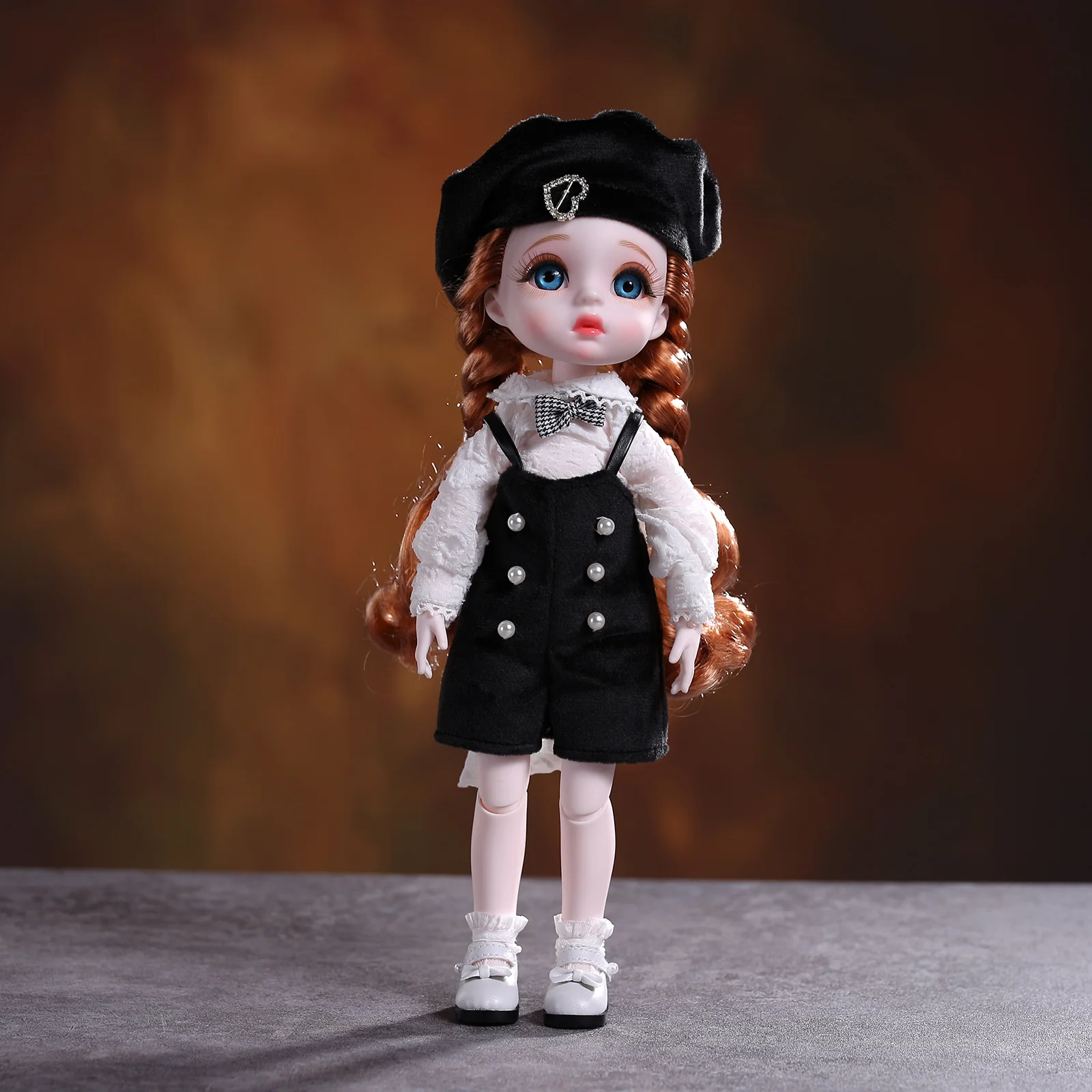 12inch DBS Lucky Series Doll 1/6 BJD Name by Lucky Angel mechanical joint Body With makeup,Including Full outfit clothe shoe wig