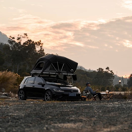 Wild Land New Inventory Compact Lite Cruiser Roof Tent 120cm for Solo Camping