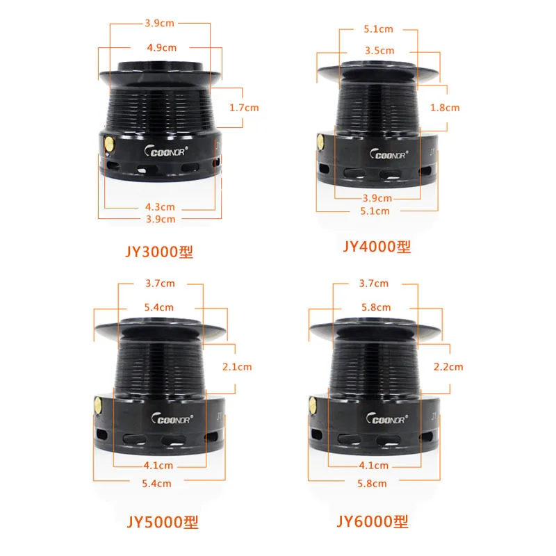 Double Unloading Fishing Wheel Double Metal Wire Cup Front and Rear Brake Carp Wheel Fishing Wheel