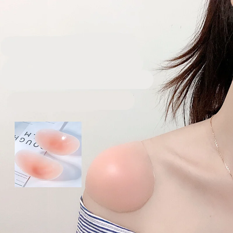 Silicone Non-Slip Shoulder Protectors Pads Soft Silicone Shoulder Pad Enhancer Shoulder Pads