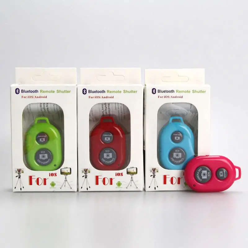 Multifunction mini selfie artifact Phone Camera Universal BT remote control wireless BT remote shutter