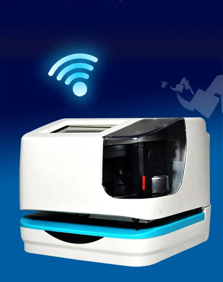 Wifi Digital touch screen electronic Bank time keeping machine Office date and time stamp machine