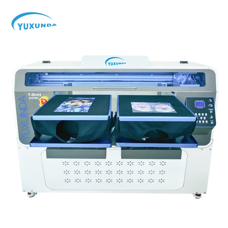 Yuxunda Special Integrated Design Double Working Tables Hallyu Printing Dtg Gtx Printer