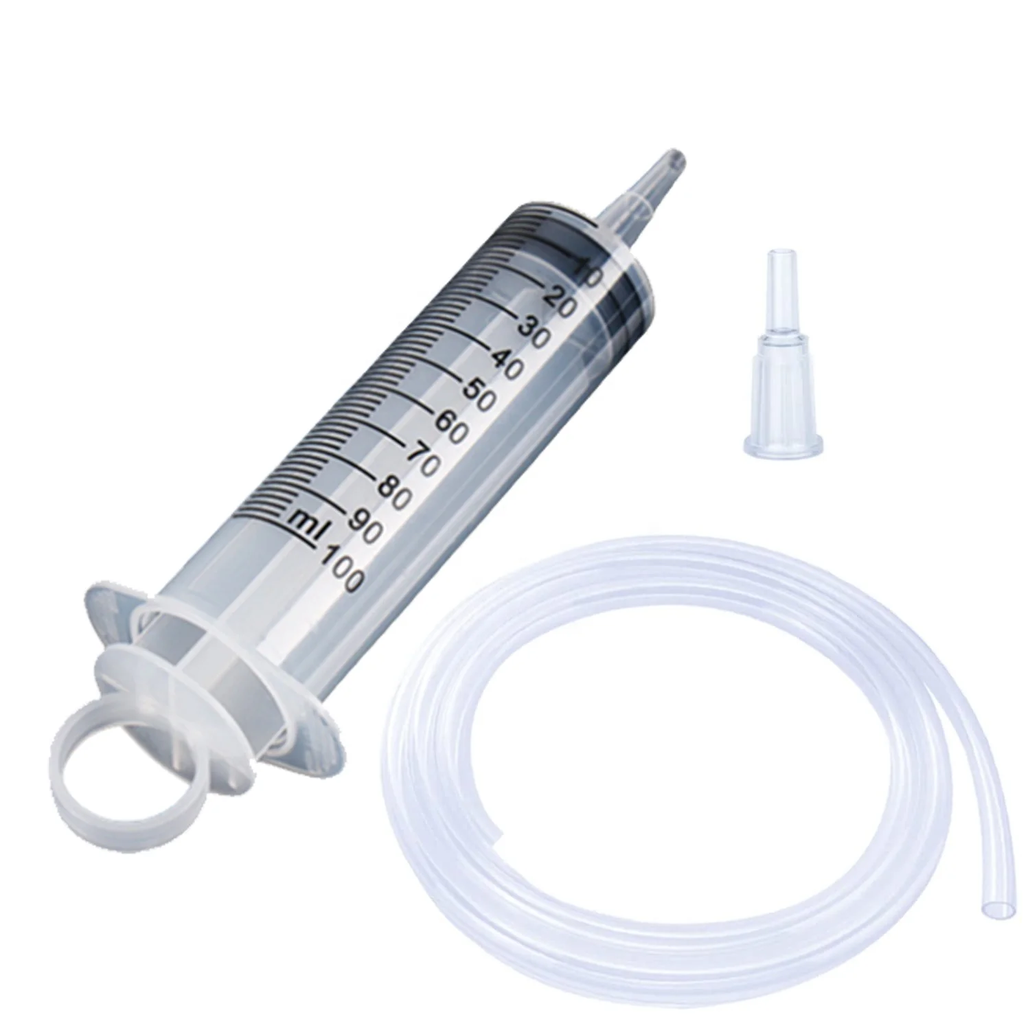 100 мл 100CC масла всасывания жидкости пластиковый ручной шприц пистолет насос с труба высокого давления