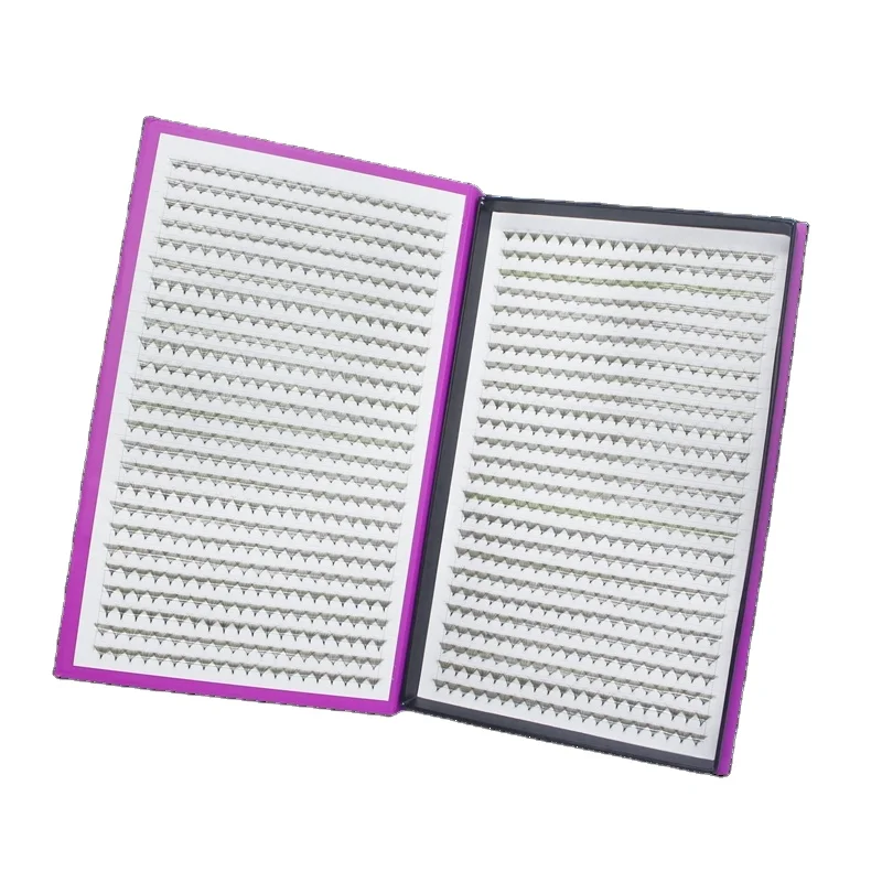 Promade Volume Lashes Extension 0.03 0.05mm Pointy Base Premade Volume Fans Short Stem Mega Volume Premade Fan Lashes