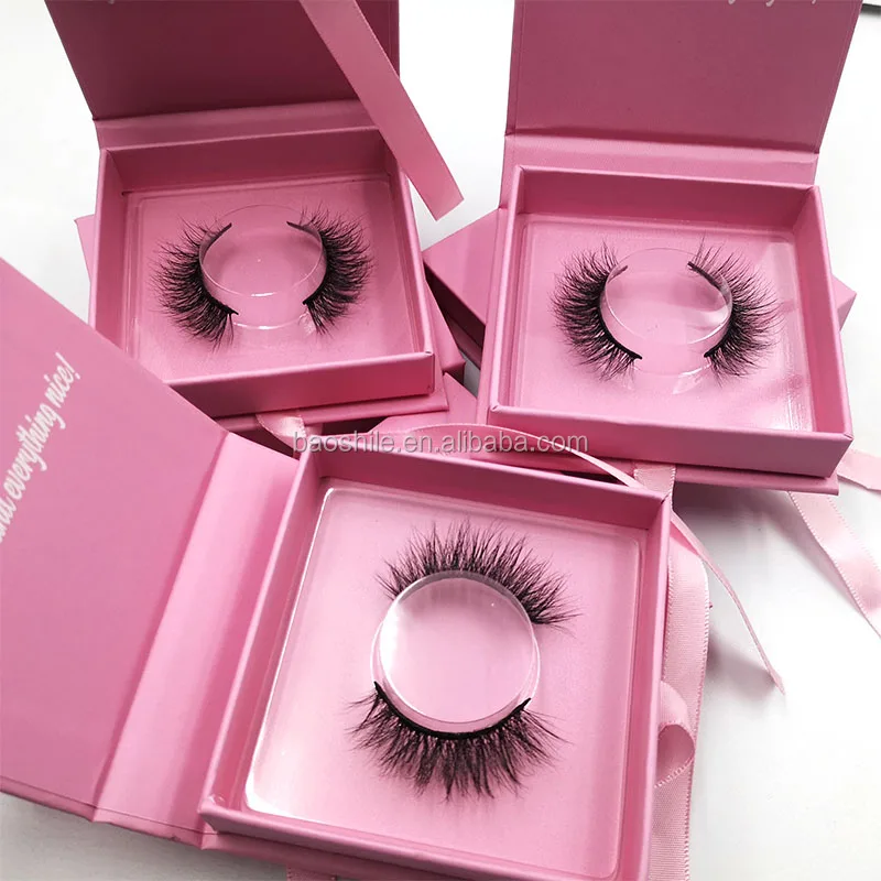 Норковые ресницы полоски 100% настоящие норковые ресницы Ленточные Накладные ресницы с чехлом