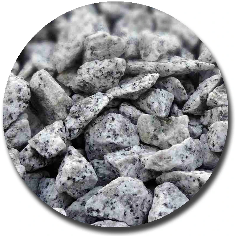 Machine Made Stone Black Pea Gravel Decorative Gravel for garden