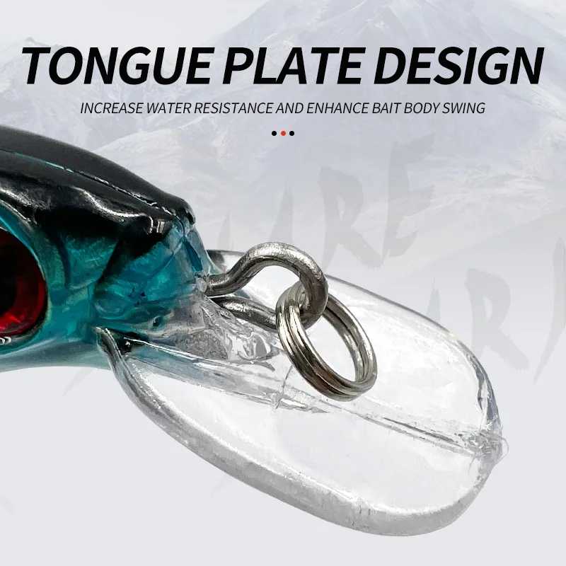 Minnow Fishing Lure Laser Hard Artificial Bait 3D Eyes 11cm 13g Wobblers Carp Fishing Tackle Slow Sinking Minnow bait