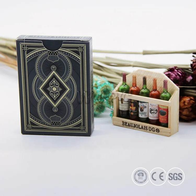 China Playing Card Factory Accept Custom Design Printing Poker Cards