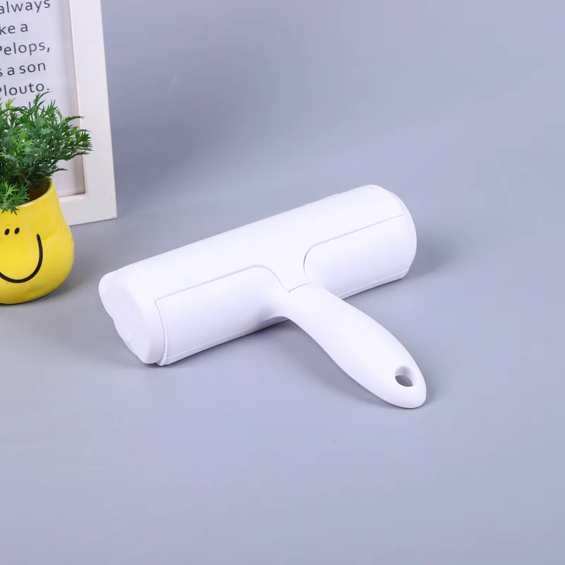 Factory Wholesale Self Cleaning Reusable 2-Way Pet Cat Dog Hair Remover Lint Roller pet hair remover roller