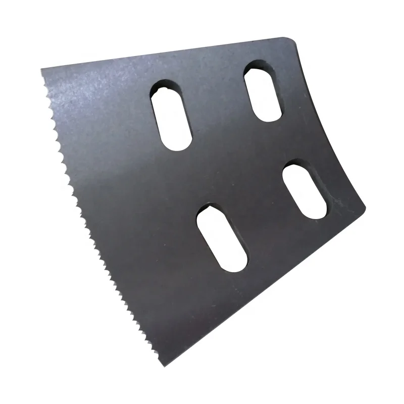 Knife and blades for corrugated cardboard production line