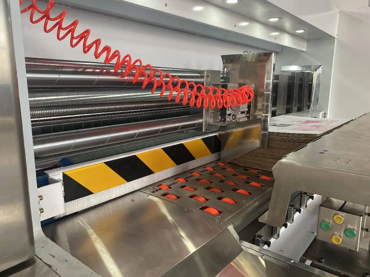 Packaging Manufacturer Full Automatic Flexo Printer Slotter 2 Colors Large Size Die Cutter Printing machine