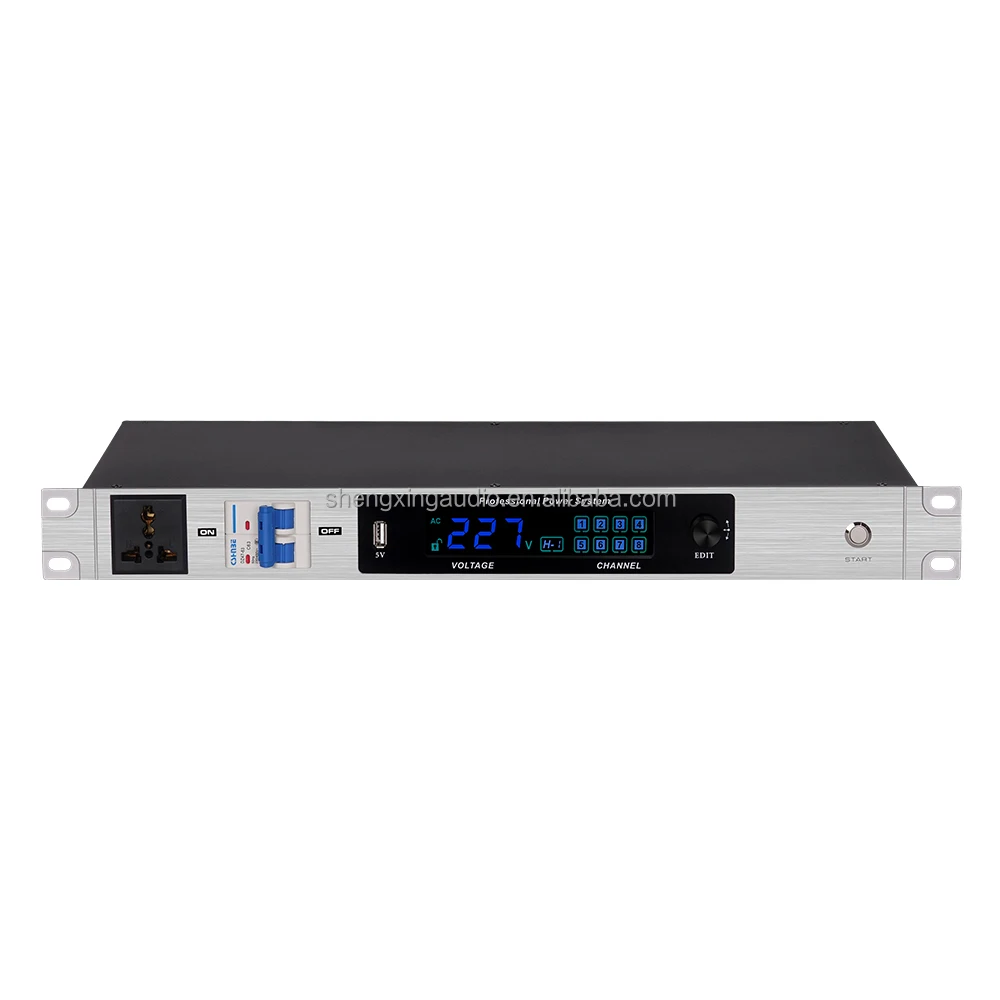 ACS-KD308 новый аудио-кондиционер 8-канальный секвенсор питания с независимым воздушным переключателем контроллер последовательности