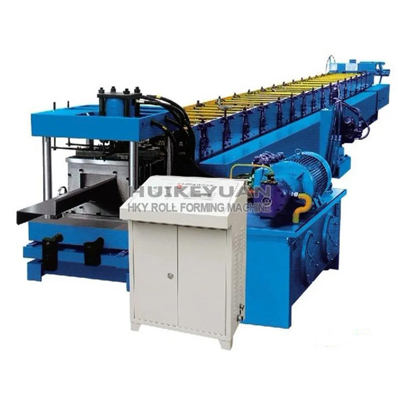 Automatic Quick Change C Purlin Z Purlin Steel Frame CZ Purlin Rolling Forming Machine
