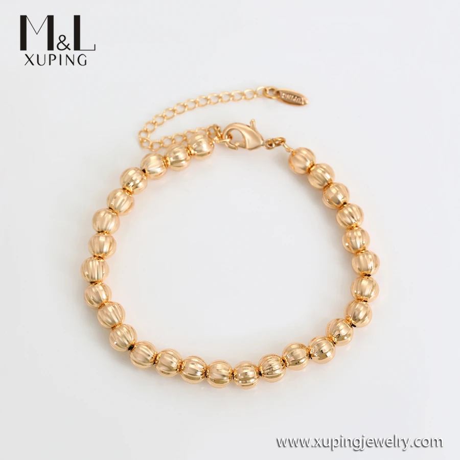 ML87707 XUPING ML Store High End Import Jewelry From China 18K Gold Color Necklace and Bracelet Heaviness Chain Jewelry Set