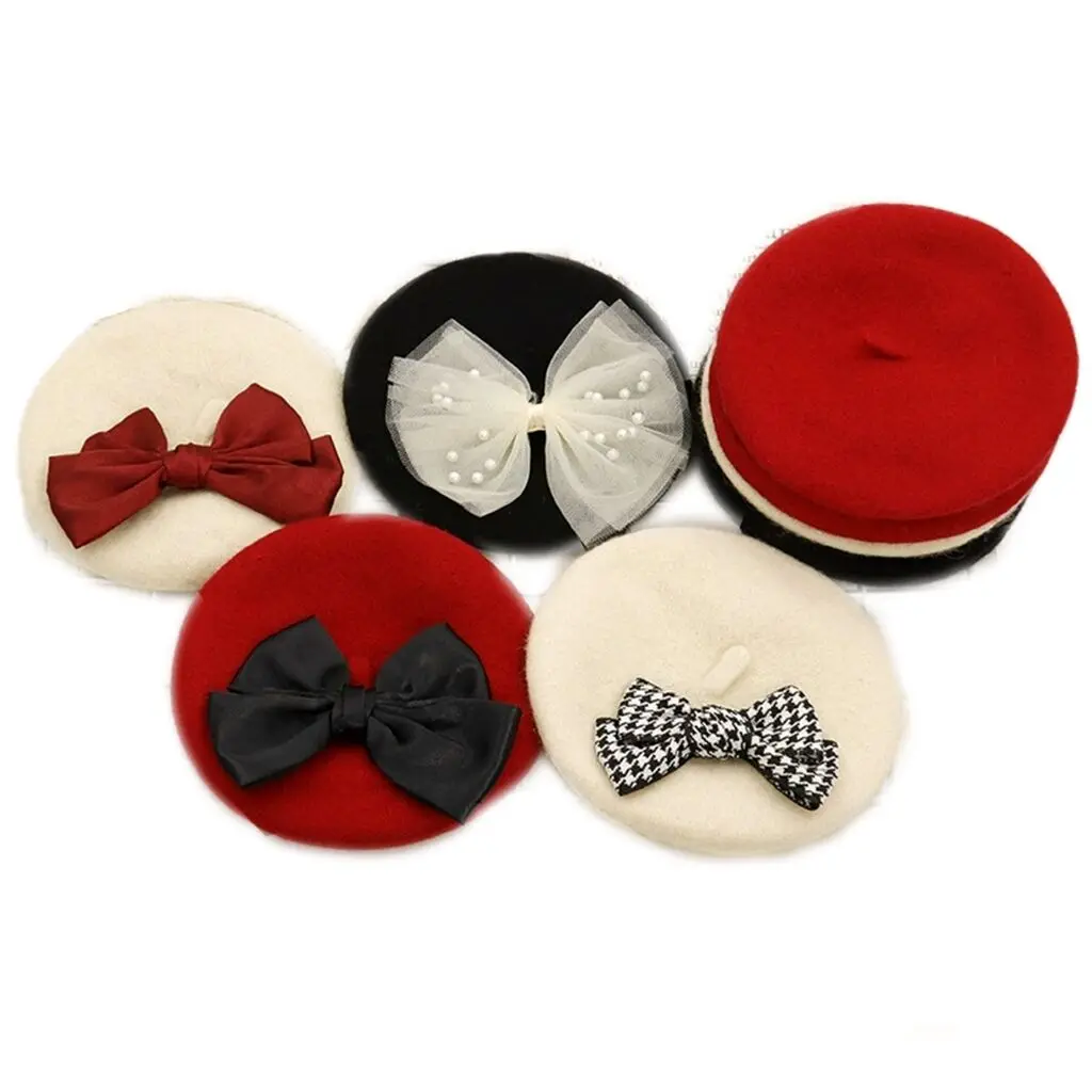 Pet Fashion Accessories spring autumn winter pet beret dog cat headgear